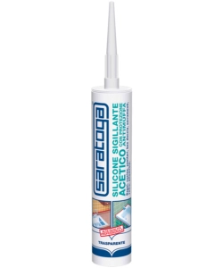 SILICONE ANTIMUFFA TRASPARENTE 280 ML - SARATOGA.